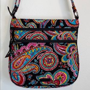 Vera Bradley Triple Zip Hipster bag